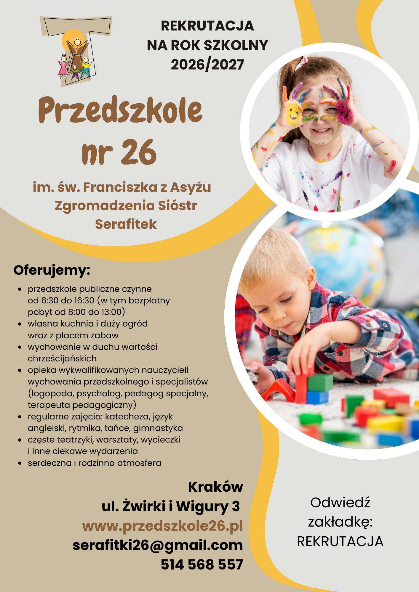 Plakat rekrutacji 2026